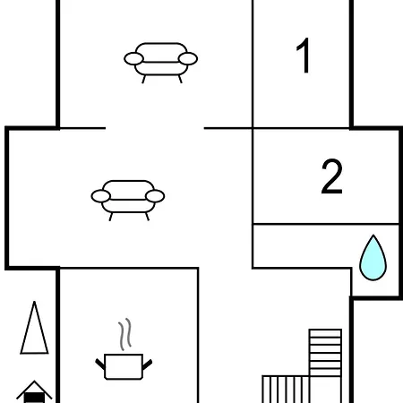 Nice In With Kitchen Apartment